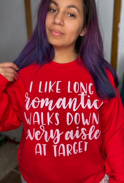 I Like Long Romantic Walks Down Every Aisle at Target